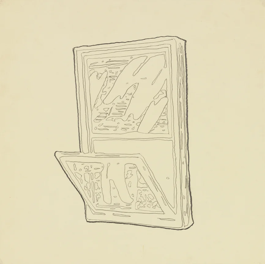   Window   1980  graphite on paper  20 x 20 in / 50.8 x 50.8 cm  