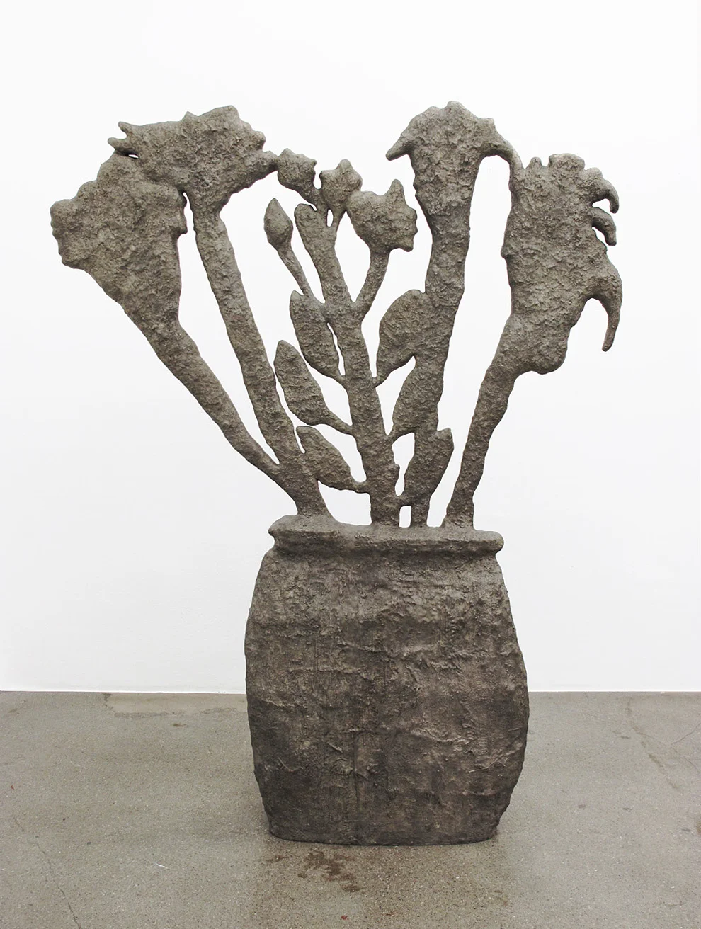  Donald Baechler   Flowers   2009  bronze  72.5 x 54 x 8 in / 184 x 137 x 20 cm  Edition of 8 + 2 APs 