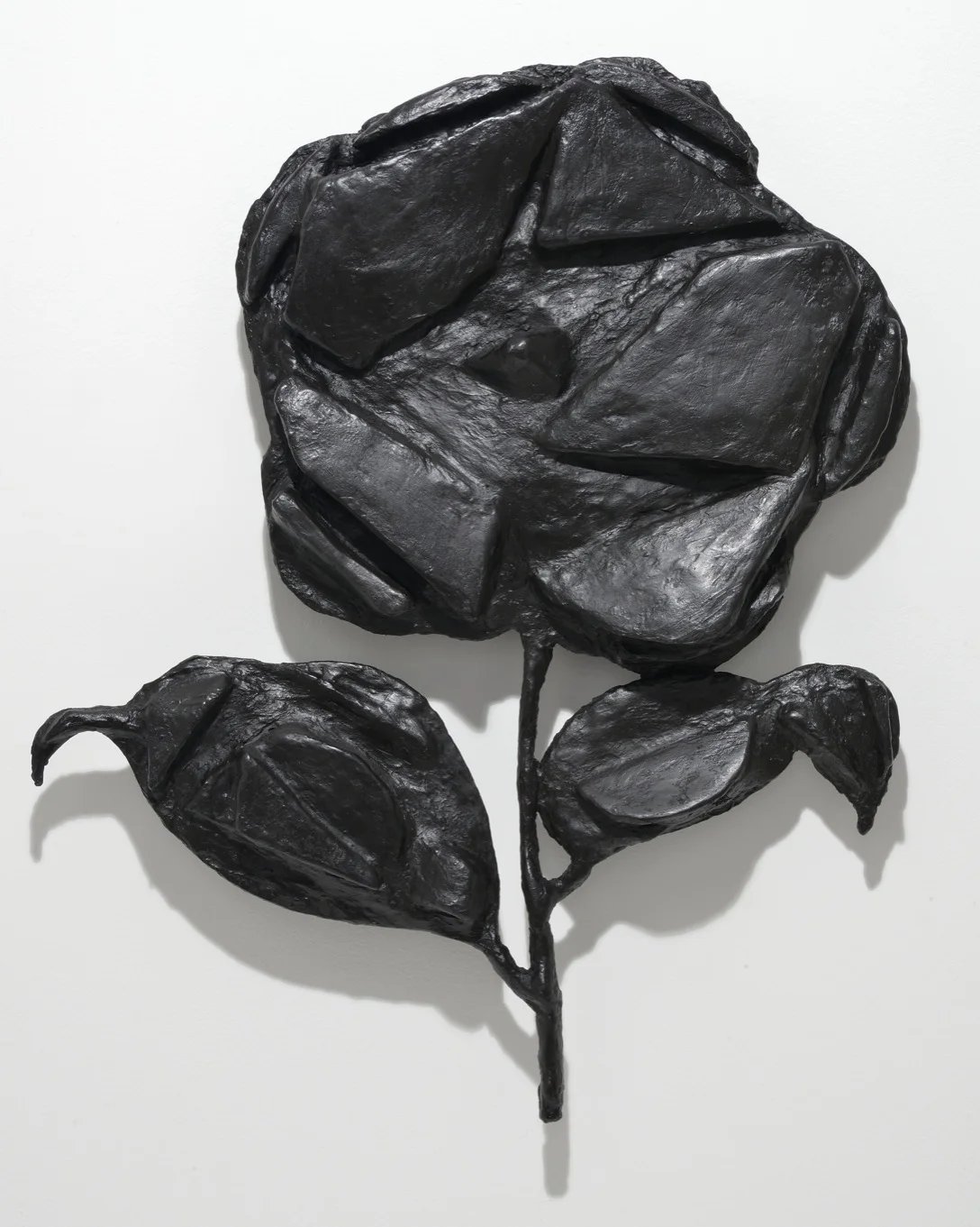 Donald Baechler Camellia 2 2013 bronze 24 x 20 x 2.5 in / 61 x 51 x 6.4 cm Edition of 8 + 2 APs