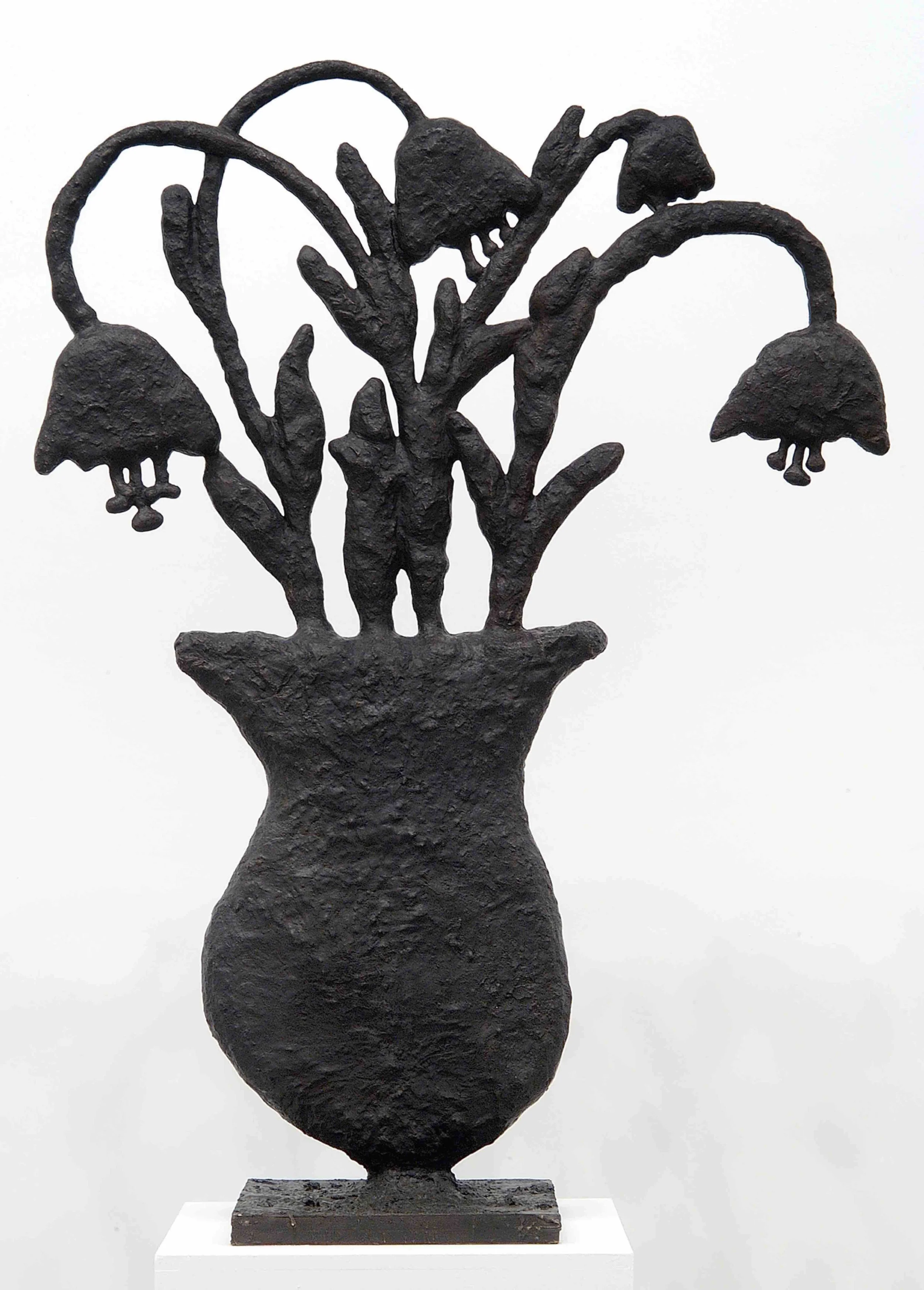 Donald Baechler Untitled (Flowers) 2003-04 cast bronze 63.5 x 45.5 x 17 in / 161 x 116 x 43 cm Edition of 8 + 2 APs