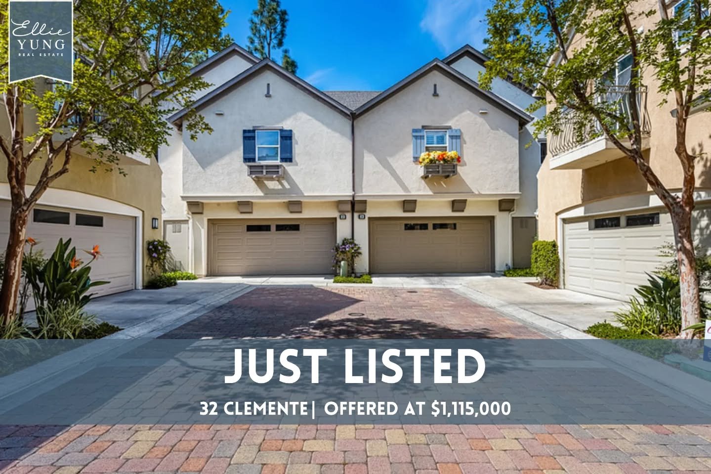 Just Listed! 🏡 32 Clemente, Irvine 🎉

Discover the perfect blend of charm, space, and versatility in this beautifully upgraded turnkey condo tucked inside the 24-hour guard-gated community of Brisbane at NorthPark. With dual primary suites (one on 