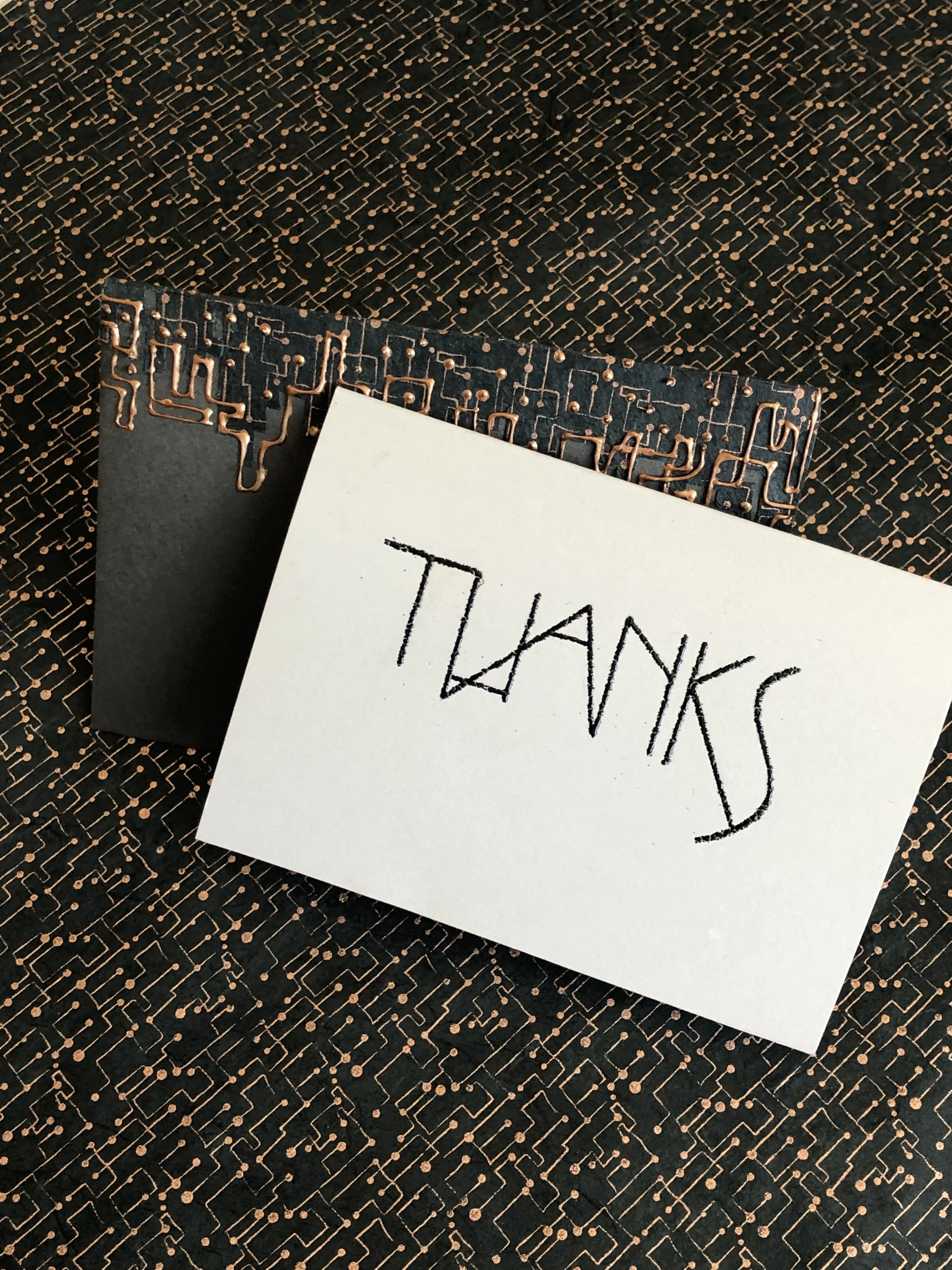 Thanks ( copper texture)