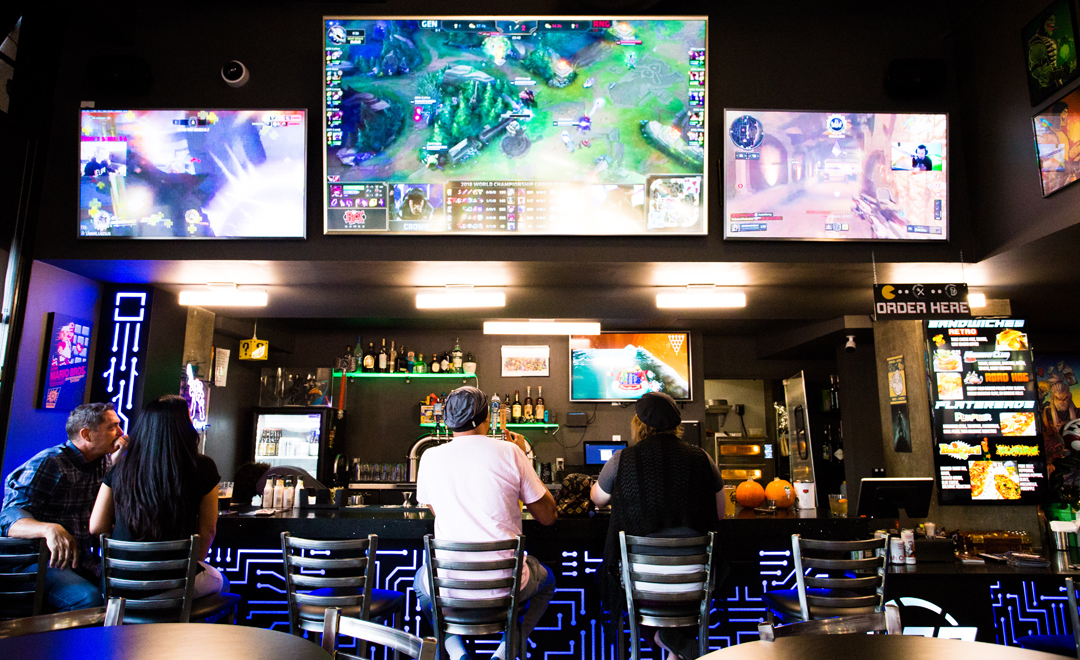 LAG guests can choose from 700+ games to play (watching is okay, too!)