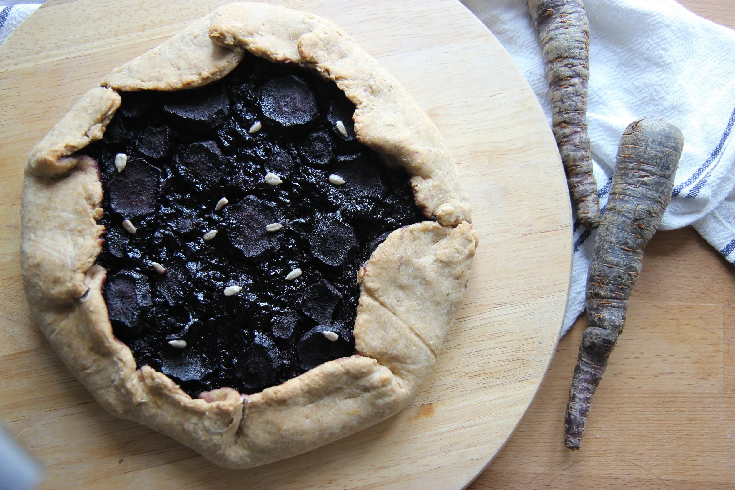 Galette alle Carote Viola 