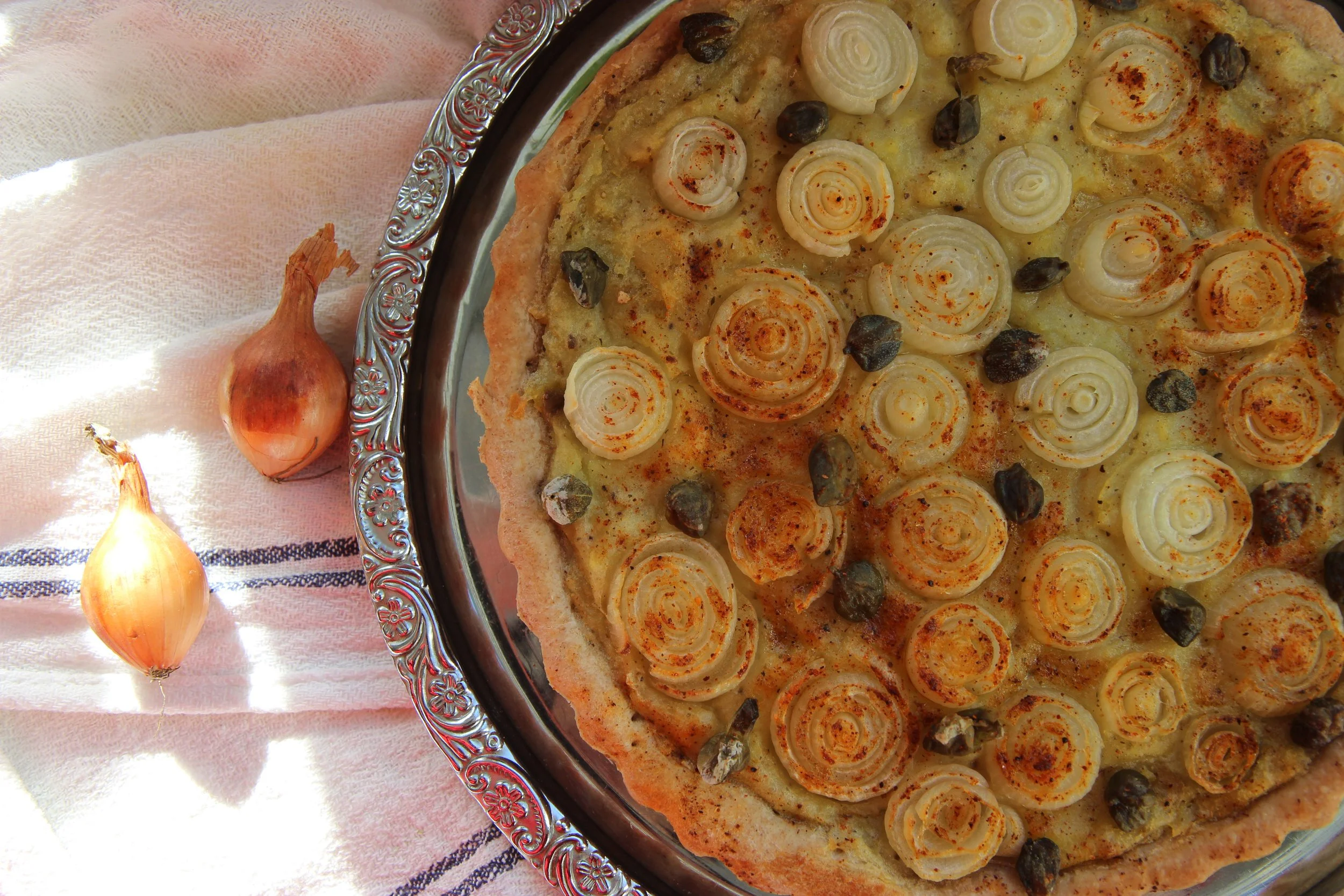 Crostata Patate e Cipolle