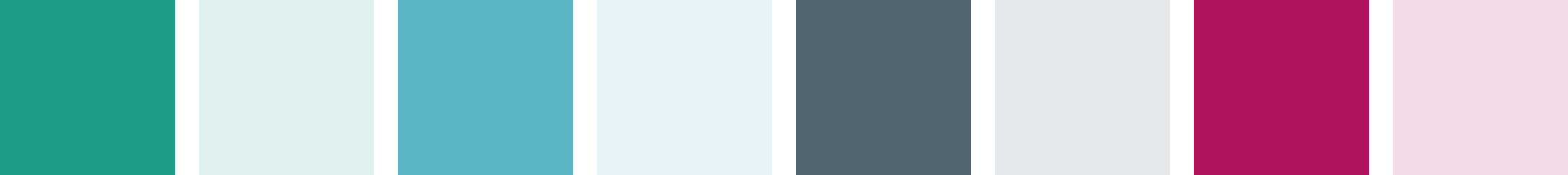 The accent palette adds the personality, highlights positive emotions and draws attention.