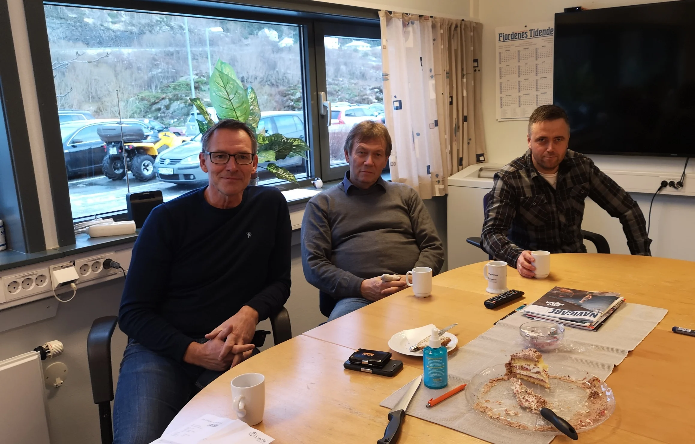 Petter Bakke, Ottar J. Aare og Eivind Birknes