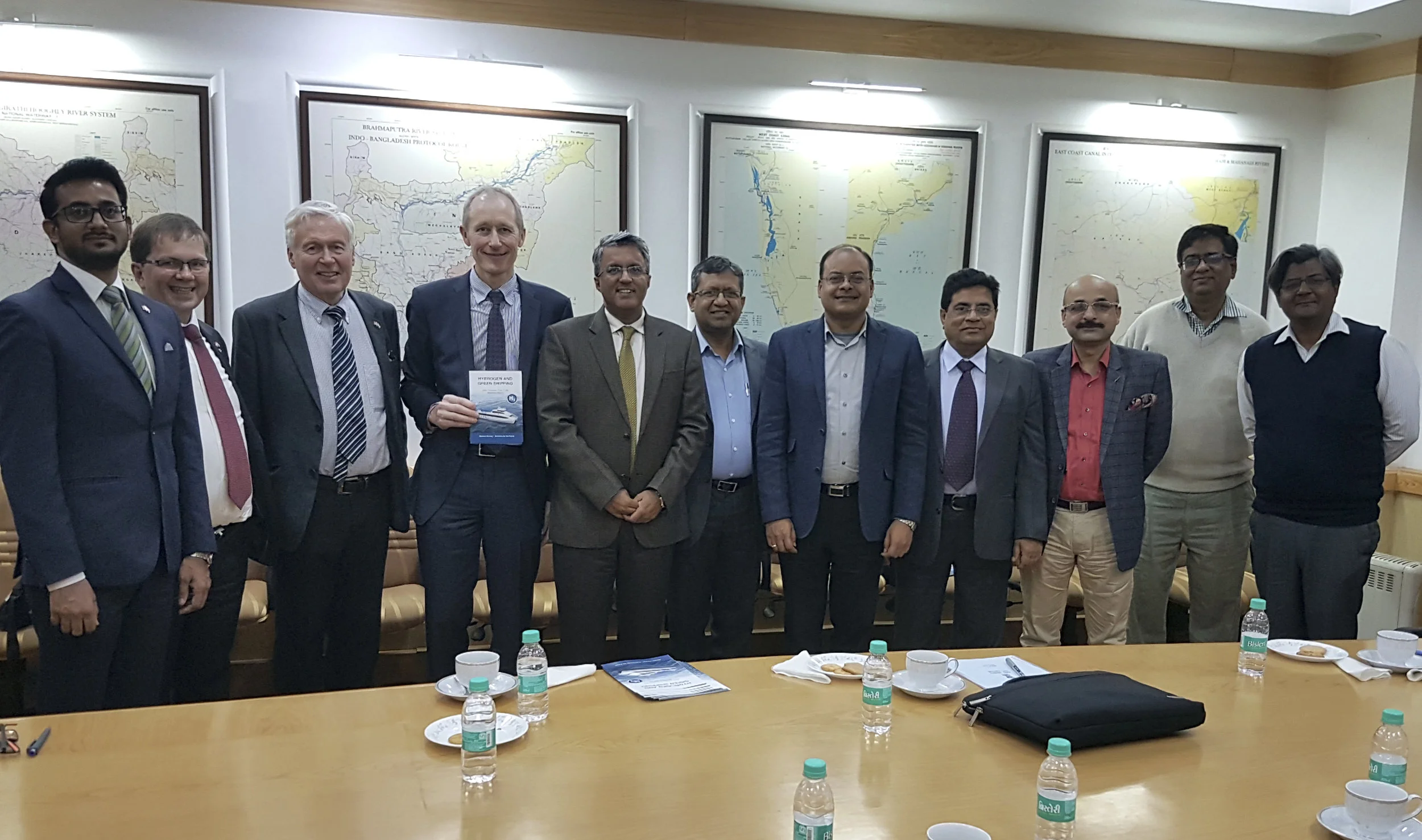 Møte med Inland Waterways Authority of India