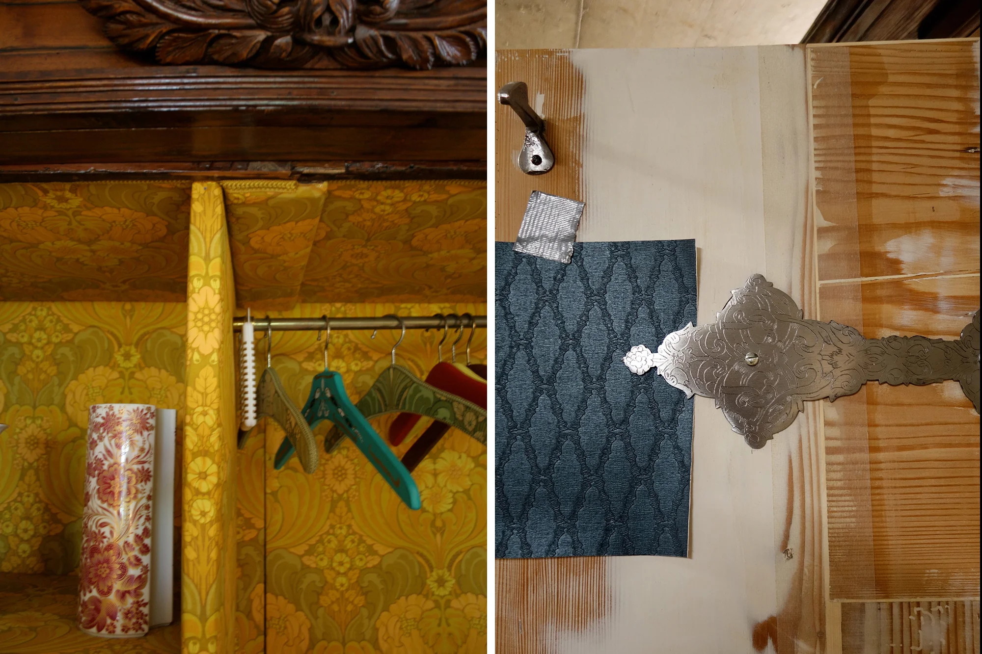 Möbelausbau barocker Klosterschrank — Lippuner Sabbadini Architekten