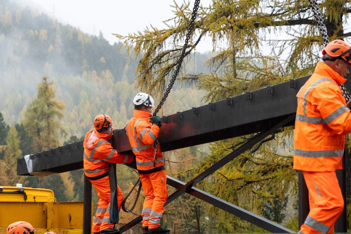 Inszenierung Schlucht Ova da Bernina, Pontresina