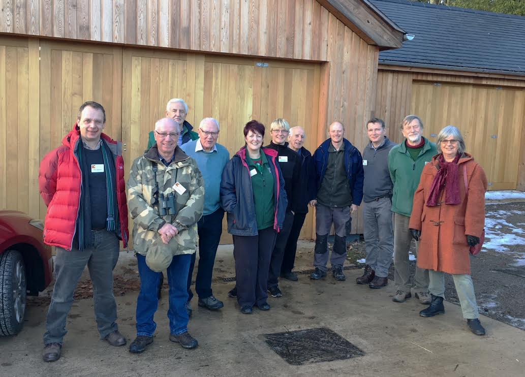 A great team of volunteers supporting the gardens at Compton Verney, and the team!