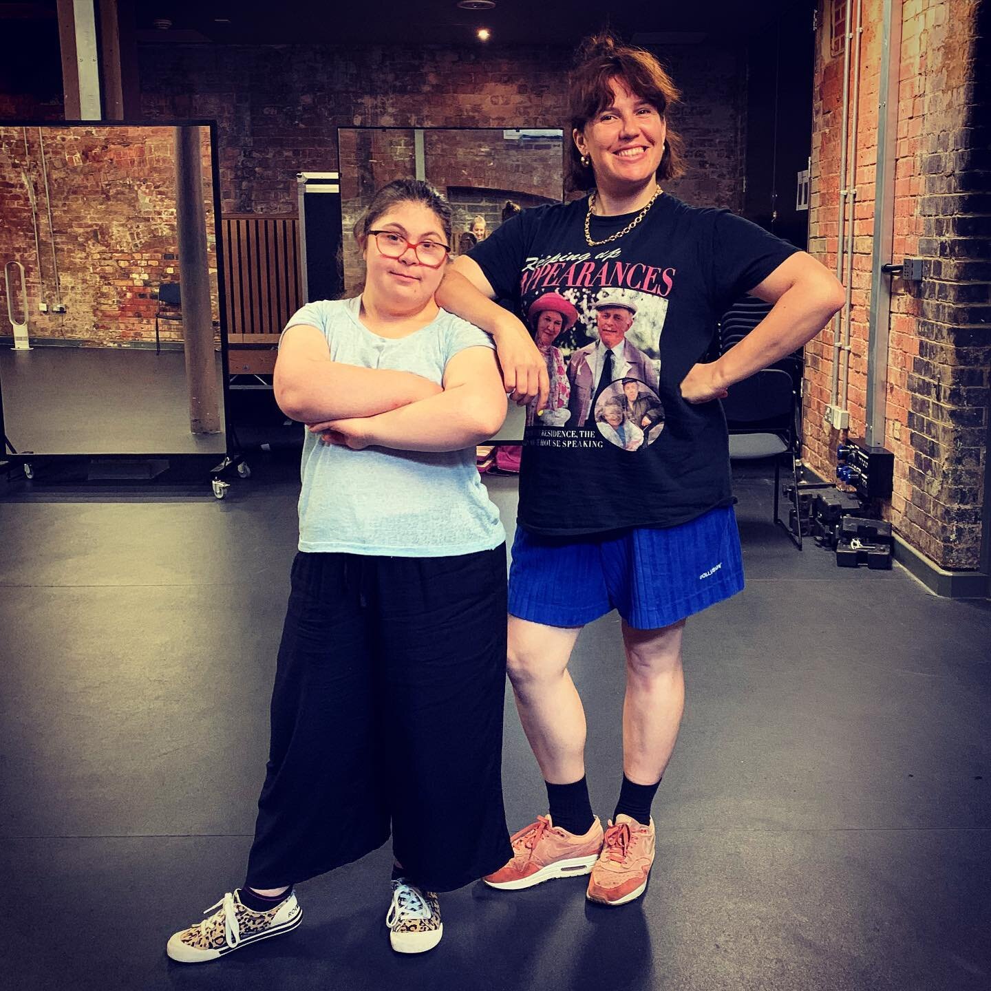 #DreamTeam
- the wonderful Ophir Yaron &amp; Sarah Blanc co-leading B A MOVER &amp; A SHAKER - a 4-day inclusive dance project this week at Platform 

B bold B seen B heard B part of B Creative

B Creative is an All Change arts activism project creat