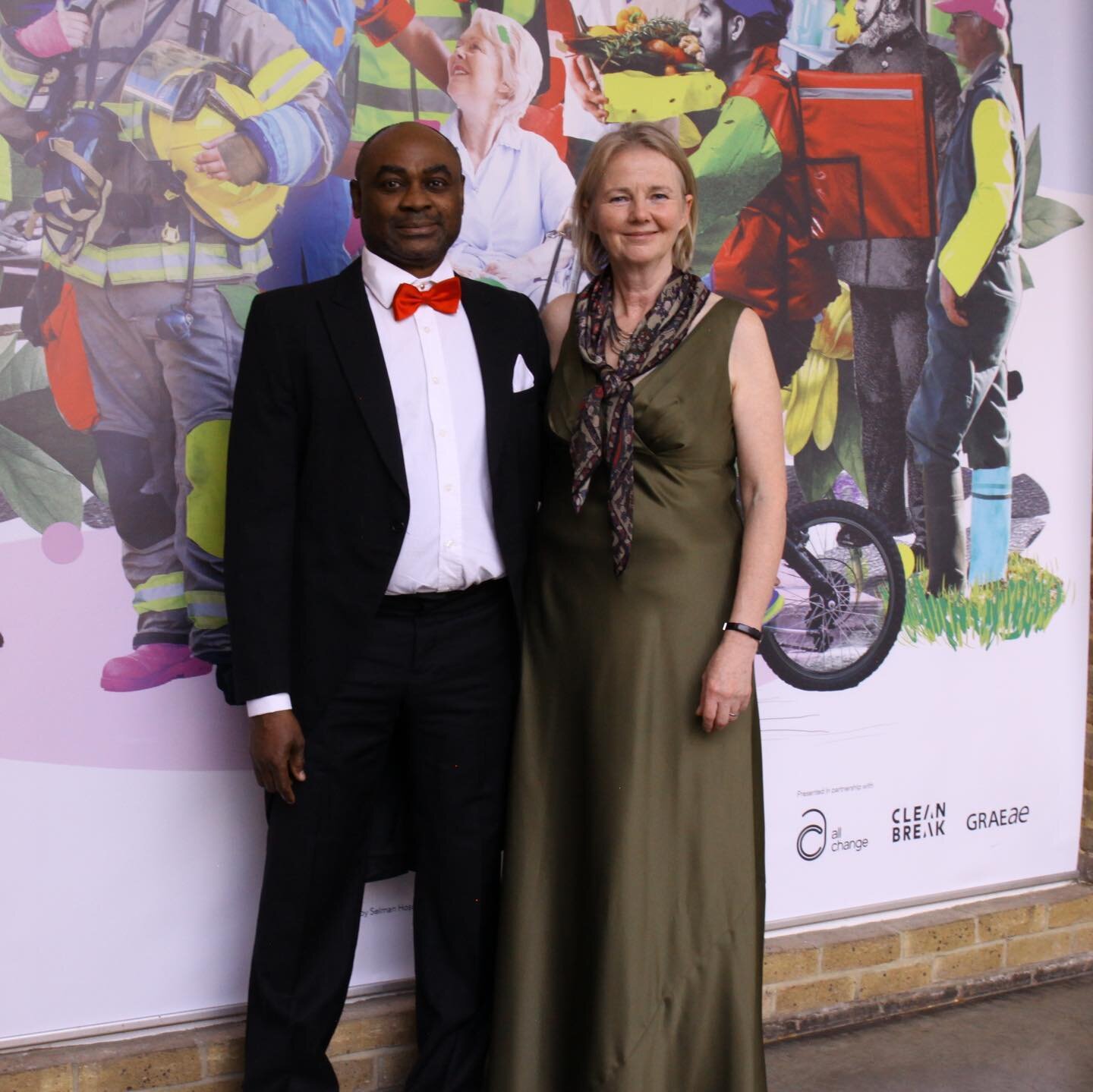 Marking #nationaldayofartsincarehomes we celebrate Marian &amp; Kuhle, our partners in our work at #TheMildmays,  whose stories inspired and who performed with us in
#TheKeyworkersCycle @almeida_theatre 
@artsincarehomes 

&lsquo;In Face the Music: T