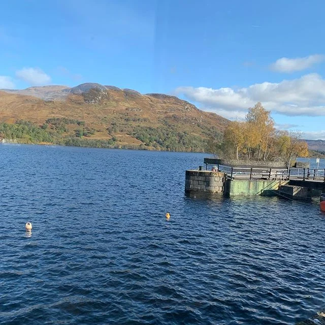 Loch Katrine from Stronachlacher. Always a pleasure to visit this part of the world. Blue blue waters meet the sky.... doesn’t get much better than this.  #naturephotography #natural #thegreatoutdoors #scotland #nofilter #walk #running #cycling #boat