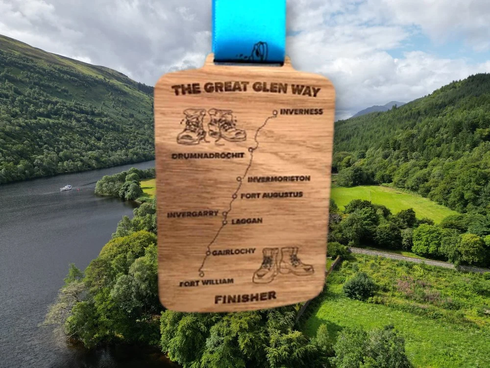 The Great Glen Way Finisher Medal