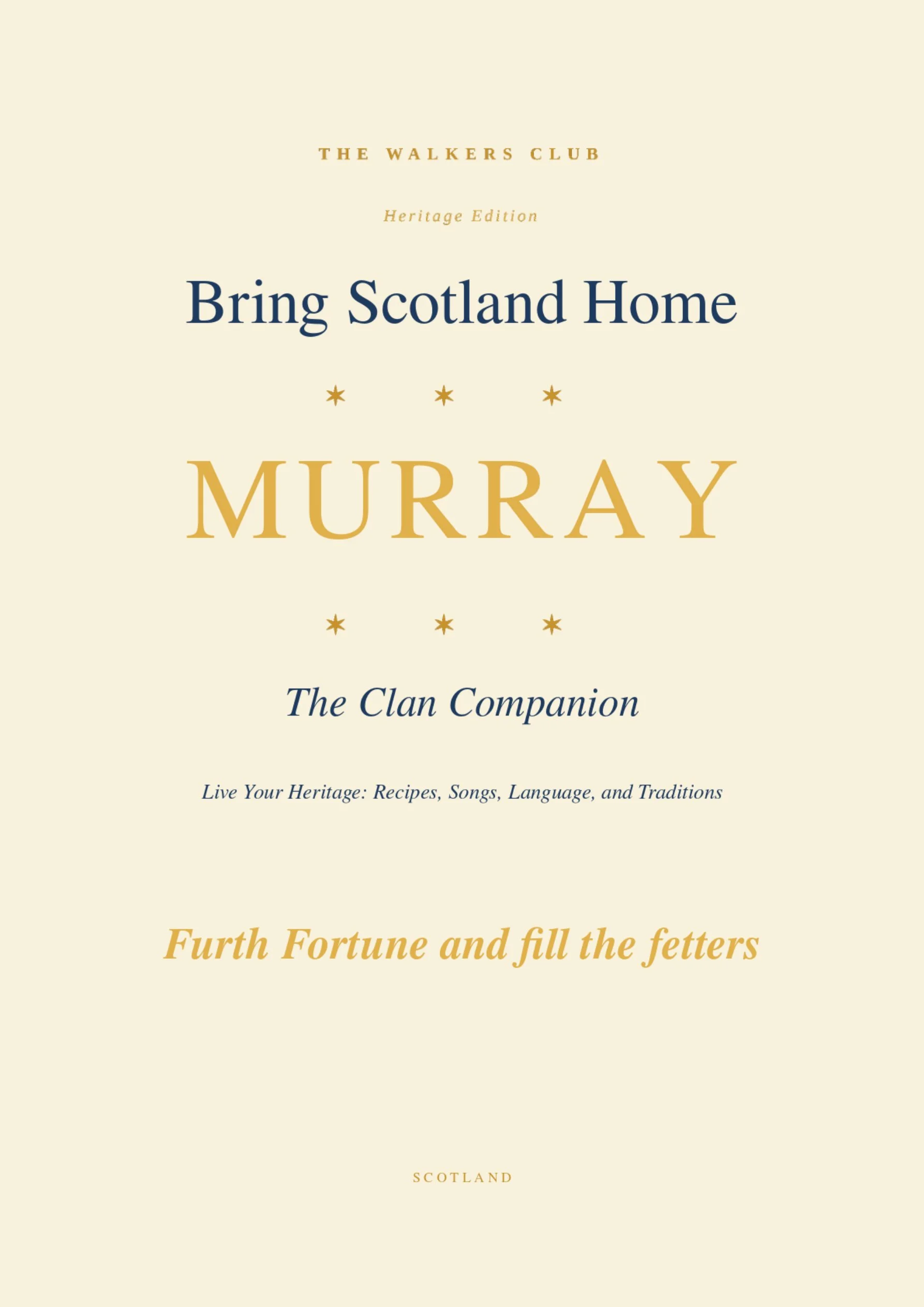 Bring Scotland Home: Murray