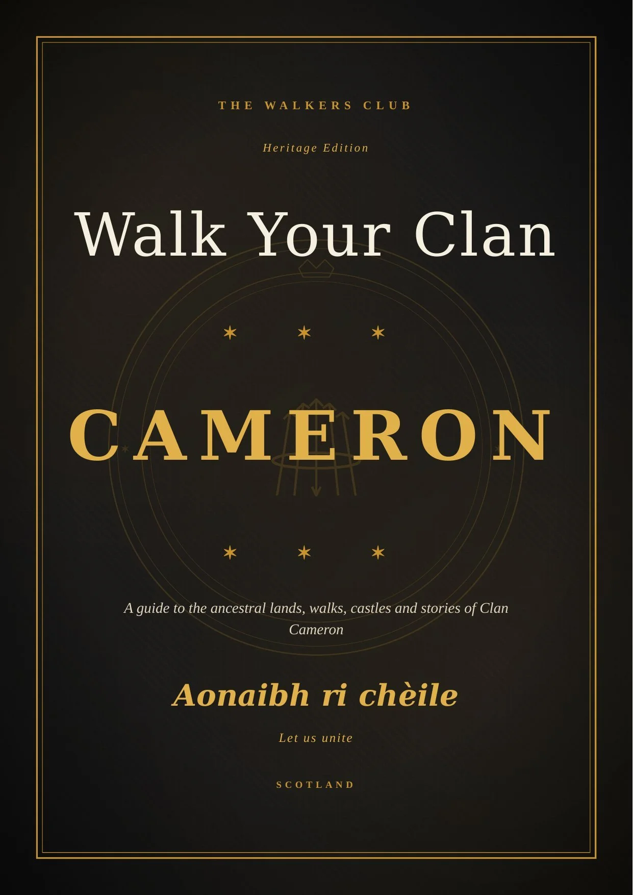 Walk Your Clan: Cameron — Heritage Edition
