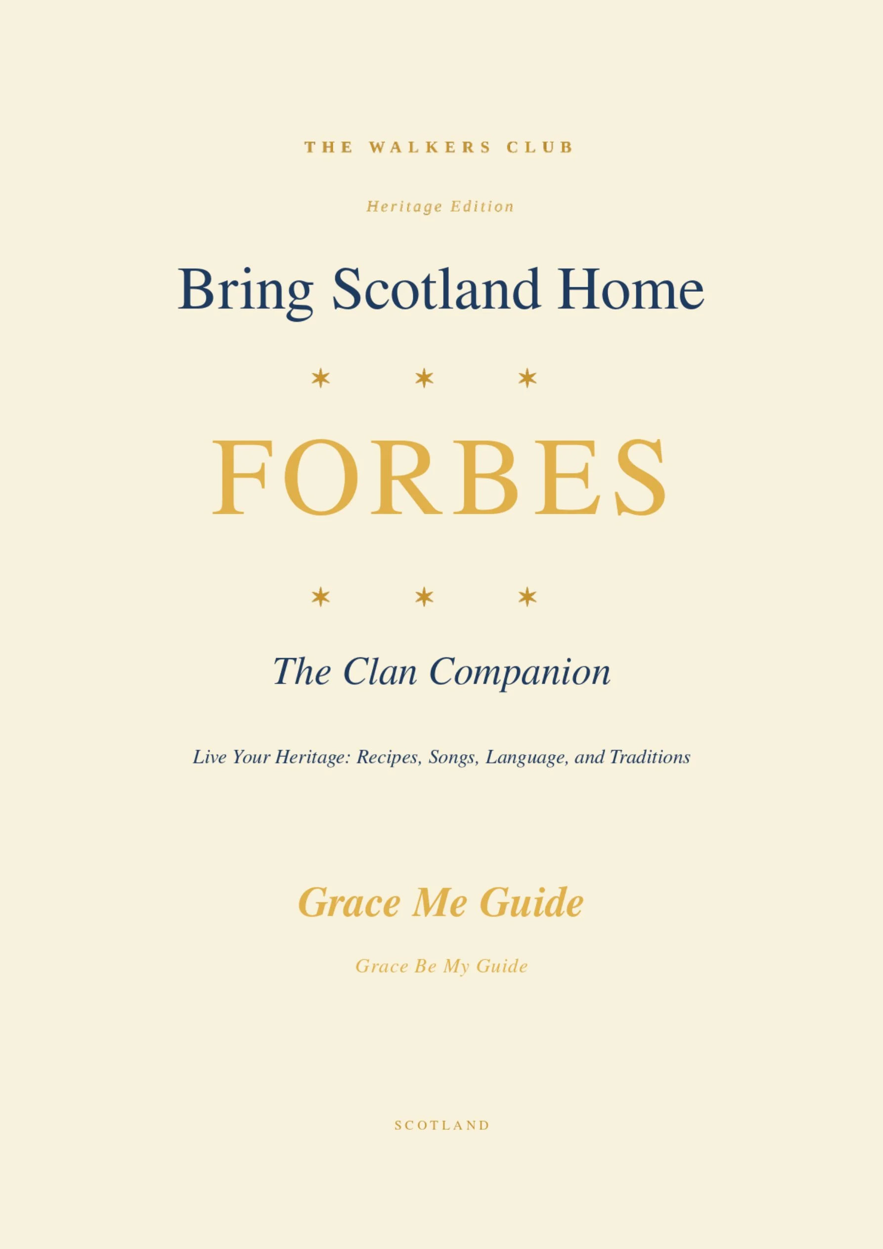 Bring Scotland Home: Forbes