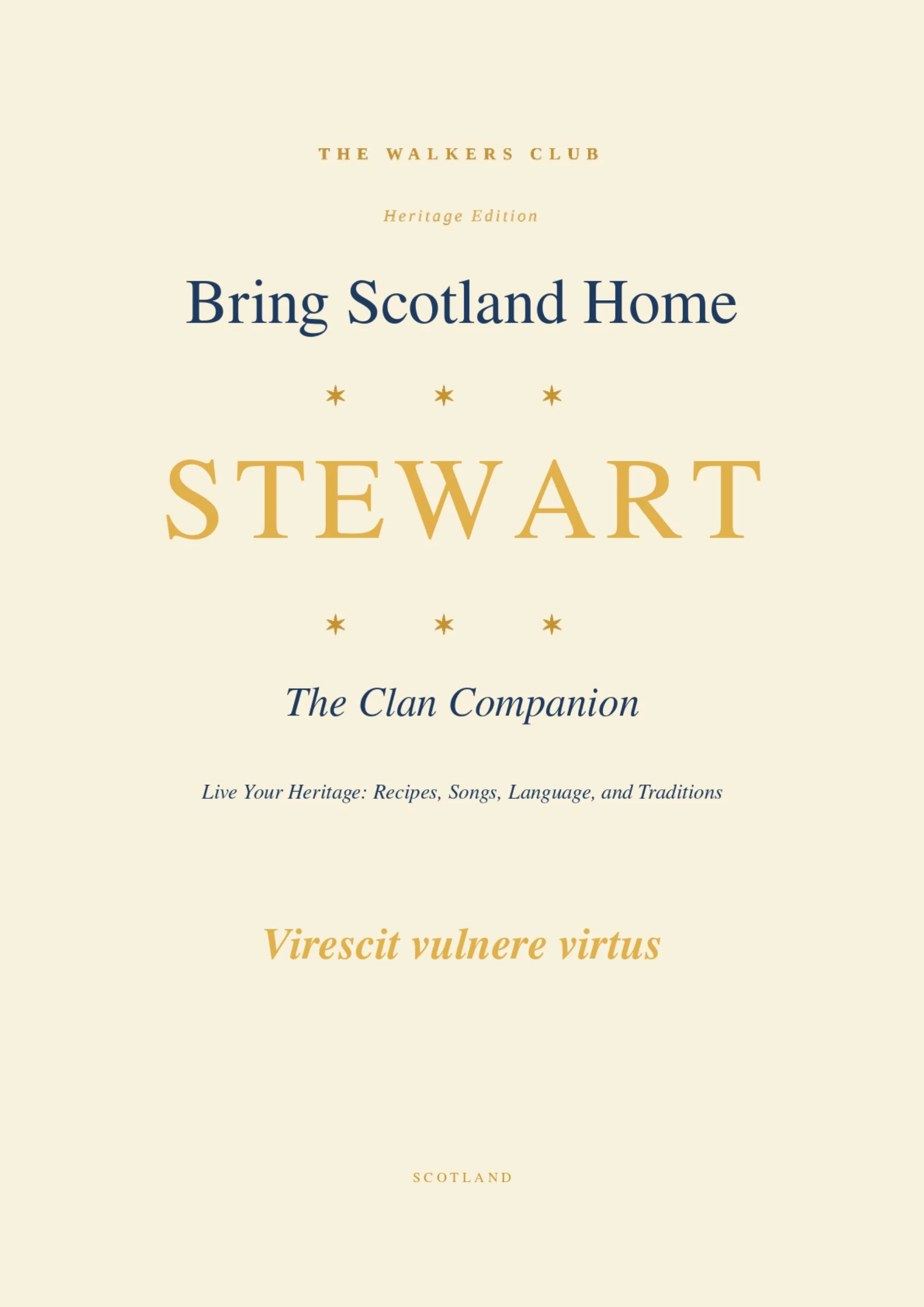 Bring Scotland Home: Stewart