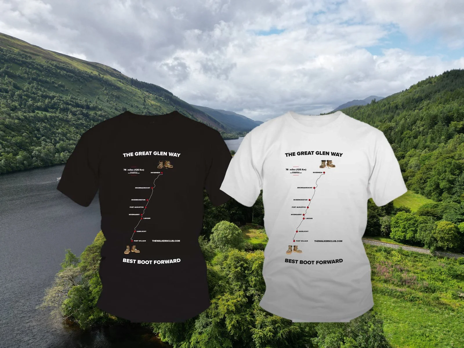 Great Glen Way Finisher T-Shirt