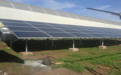 Solar Power Remote Power Meter Monitoring