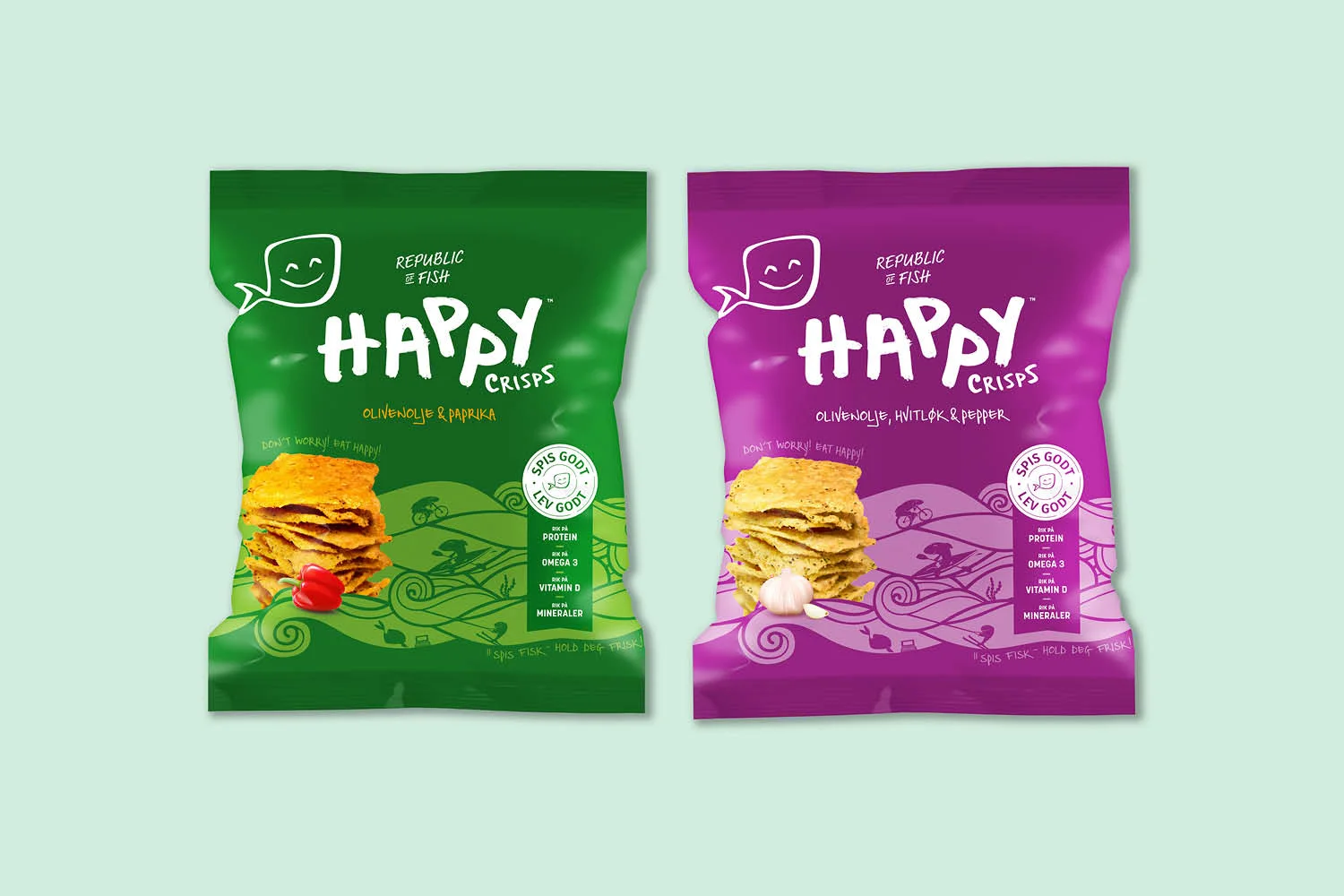 Republic of fish - Happy Crisps