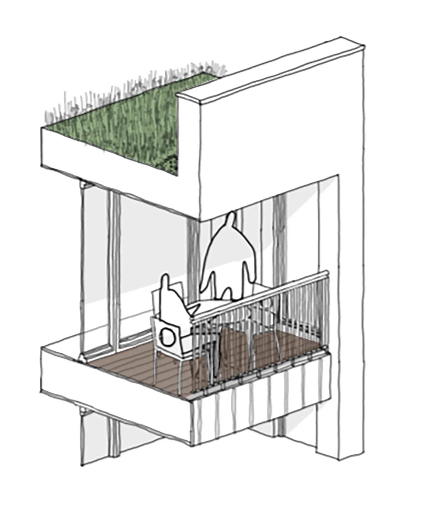 Balcony design guidance for planning applications — Design for Ebbsfleet