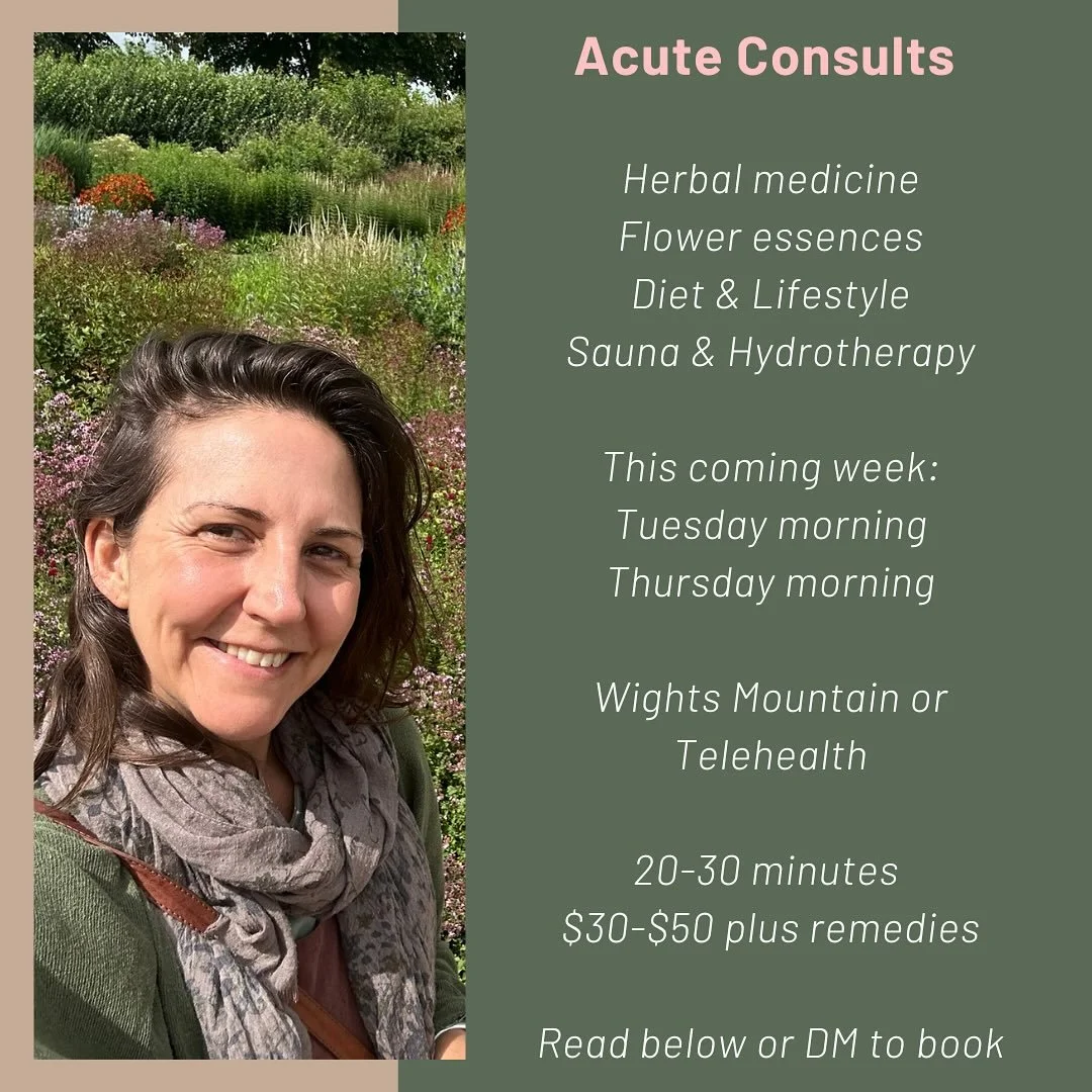 Longer consultations aren&rsquo;t always accessible, be it time or finances. Since working in a health shop since the start of this year, I&rsquo;ve realised just how much these acute consults are needed. As much as I try to make time for every singl