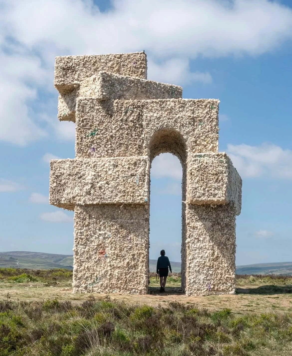 @rougeit 
Steve Messam
Tower
5x4x10m
@bradford_2025 
#radicalruralism