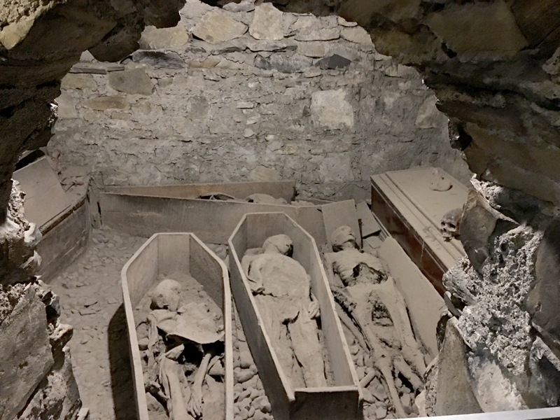 Northern Ireland and Scotland, Mummies at St. Michan's church