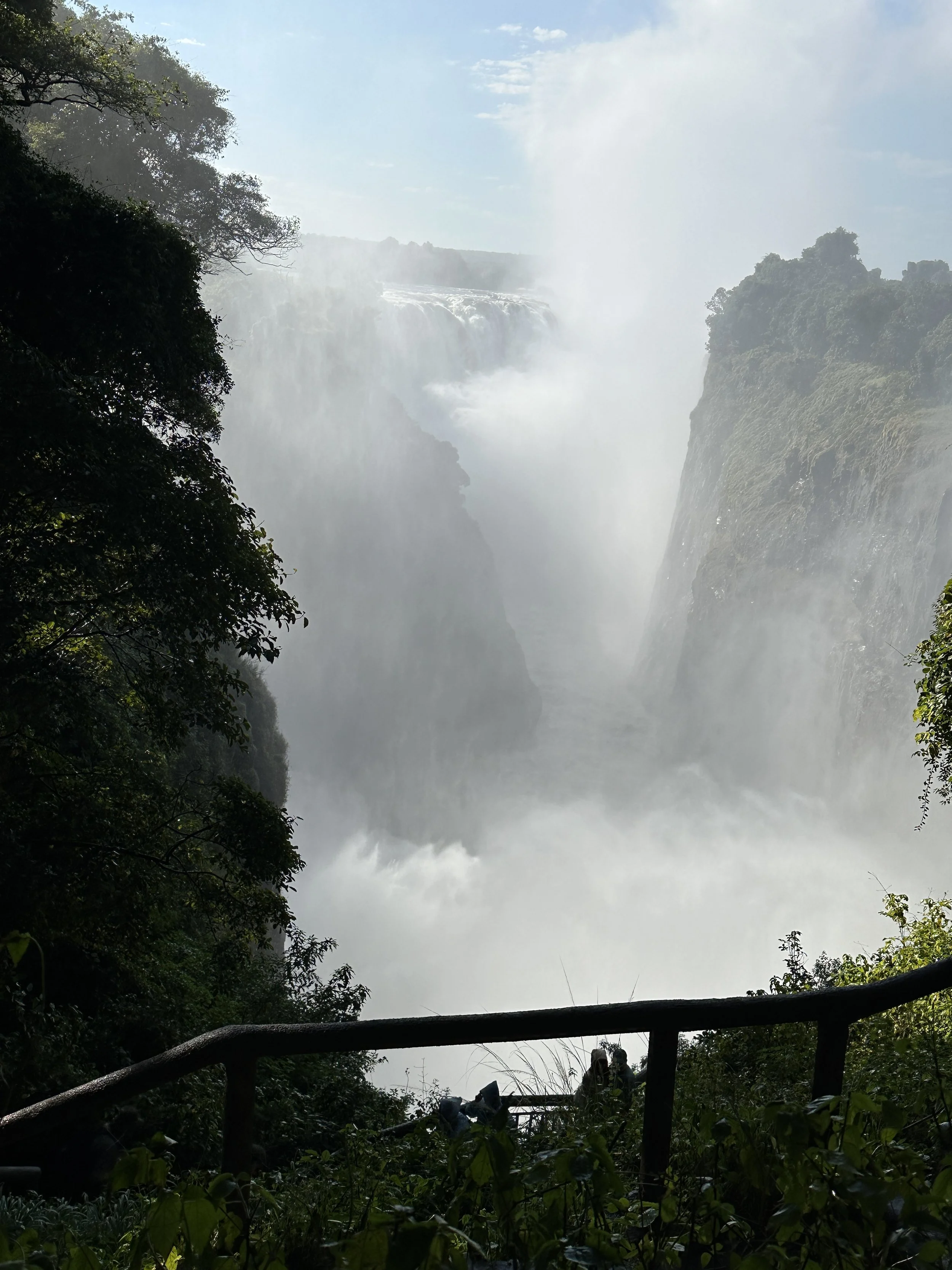 Visiting Victoria Falls in South Africa