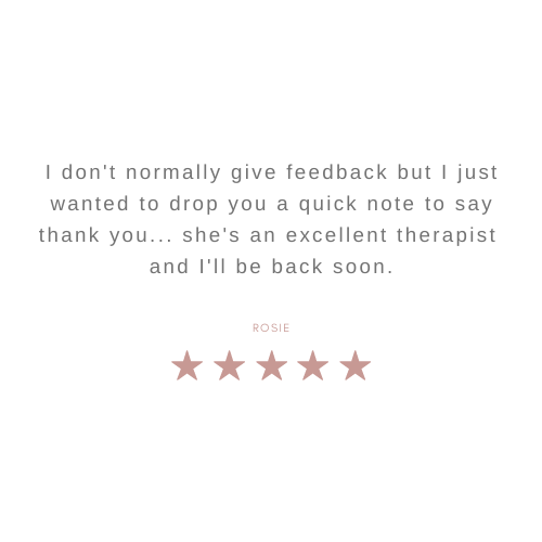 I have been a client for over 30yrs and have nothing but praise for the clinic. The treatments take place with first class therapists. All the members of staff make me feel welcome and I always leave feeling calm and.png