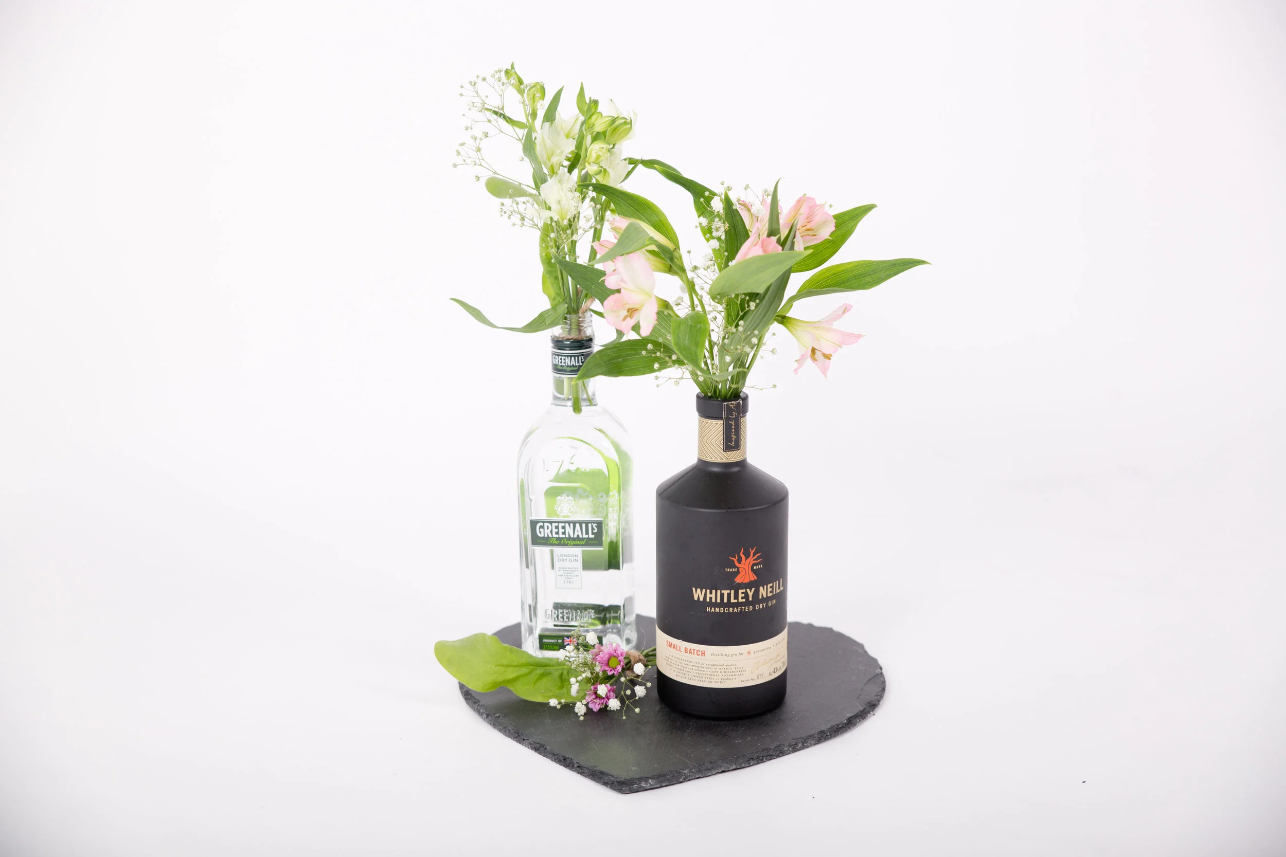 Gin Bottle - Heart Slate (CPLL06)