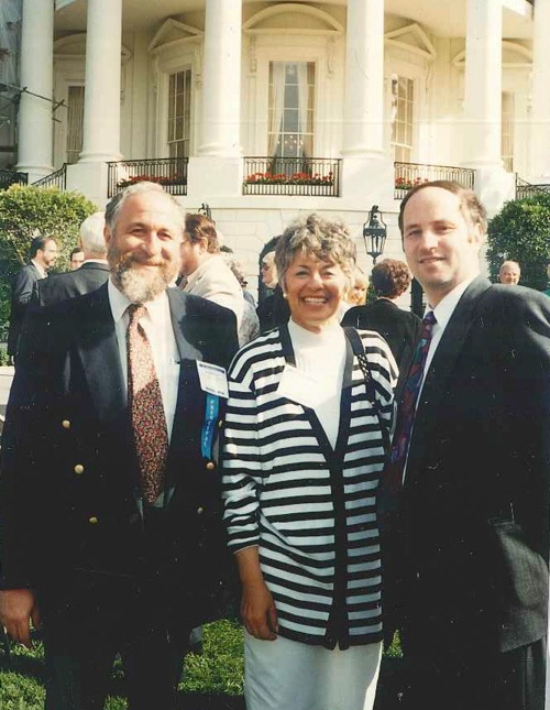 Rabbi Yonah Fuld, Ms. Audrey Schurgin, and Rabbi Joel Cohn