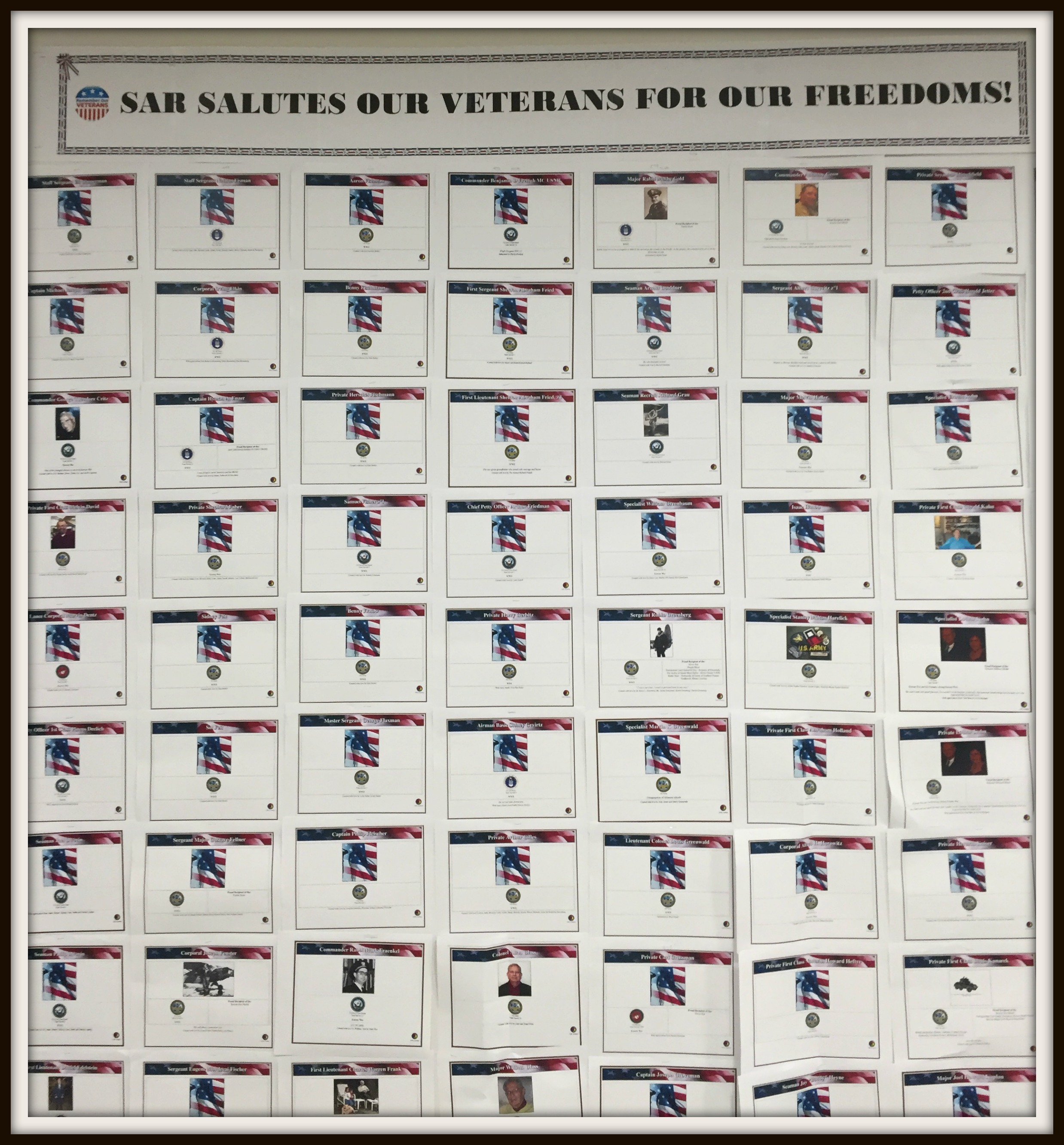 Honoring Our Veterans