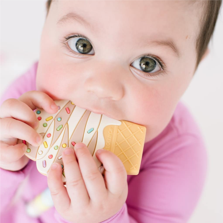 loulou lollipop ice cream teether