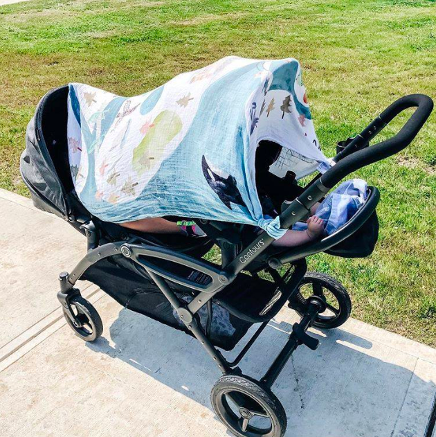 Another genius function for Loulou LOLLIPOP swaddle.