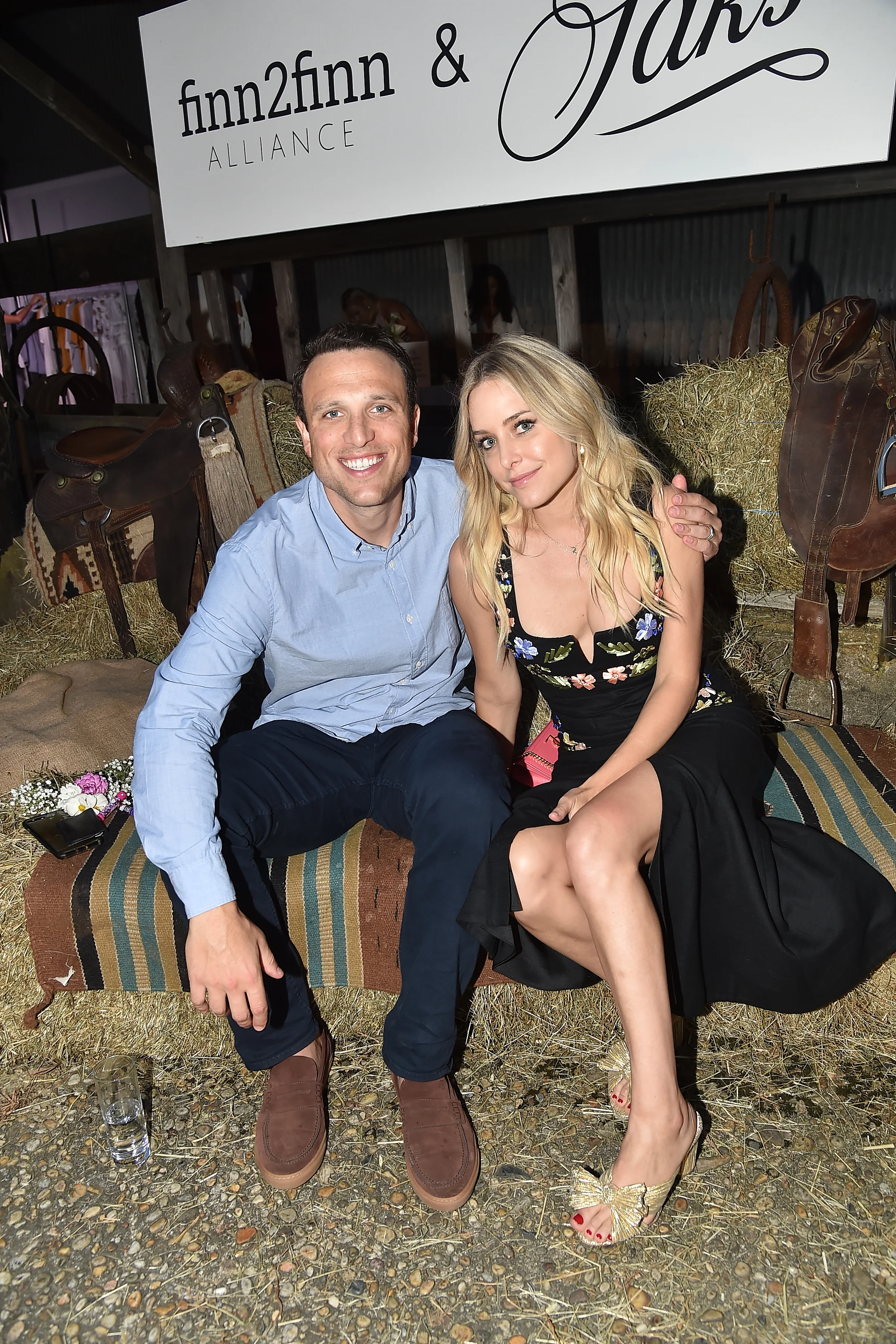 Jordan Schultz & Jenny Mollen Biggs at f2f First Annual Fundraiser