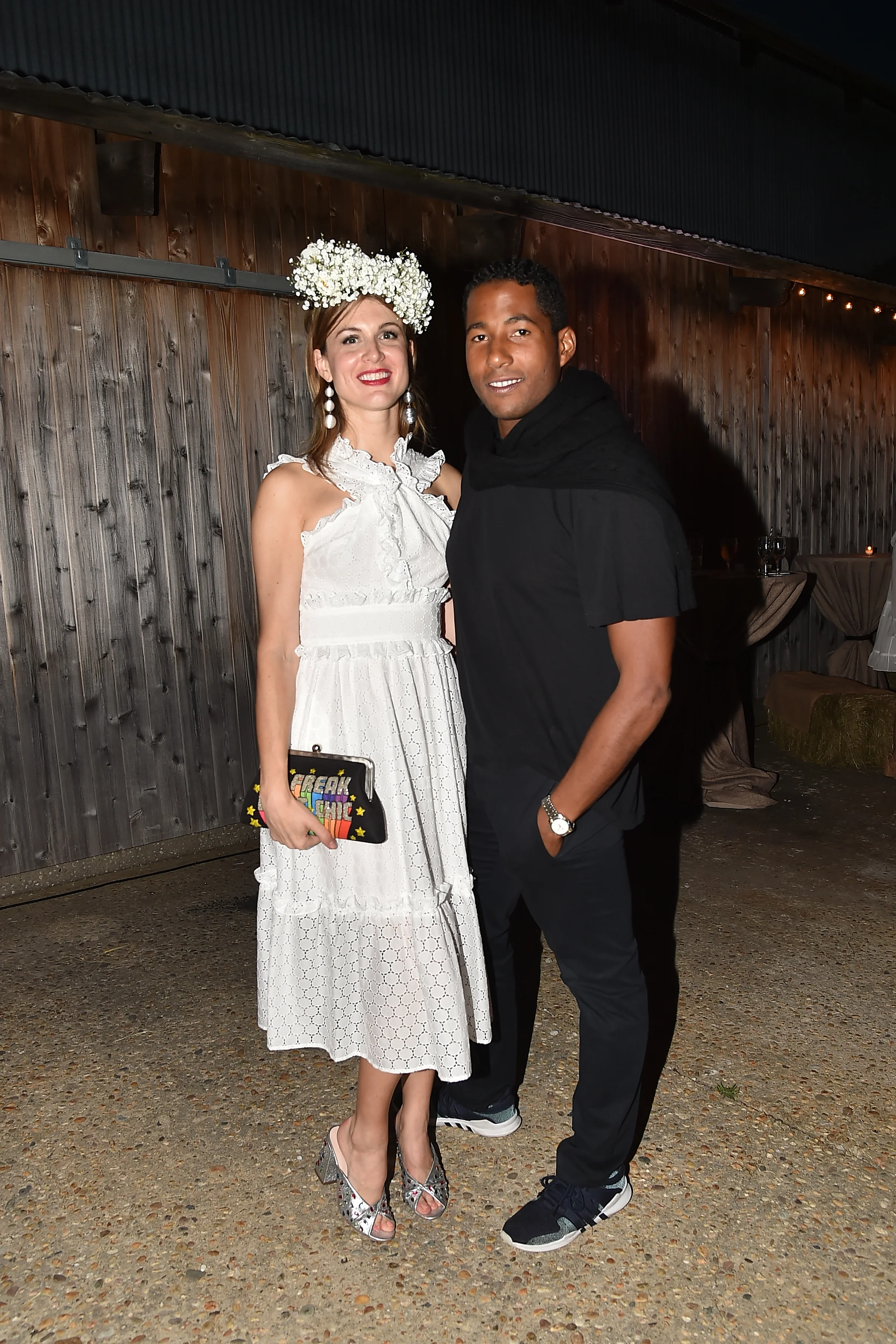 Georgiana Cavendish & Hassan Pierre at f2f First Annual Fundraiser