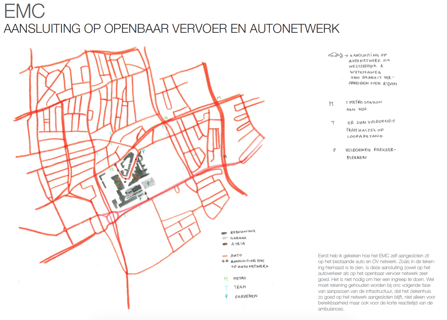 The current connection to the traffic in Rotterdam.