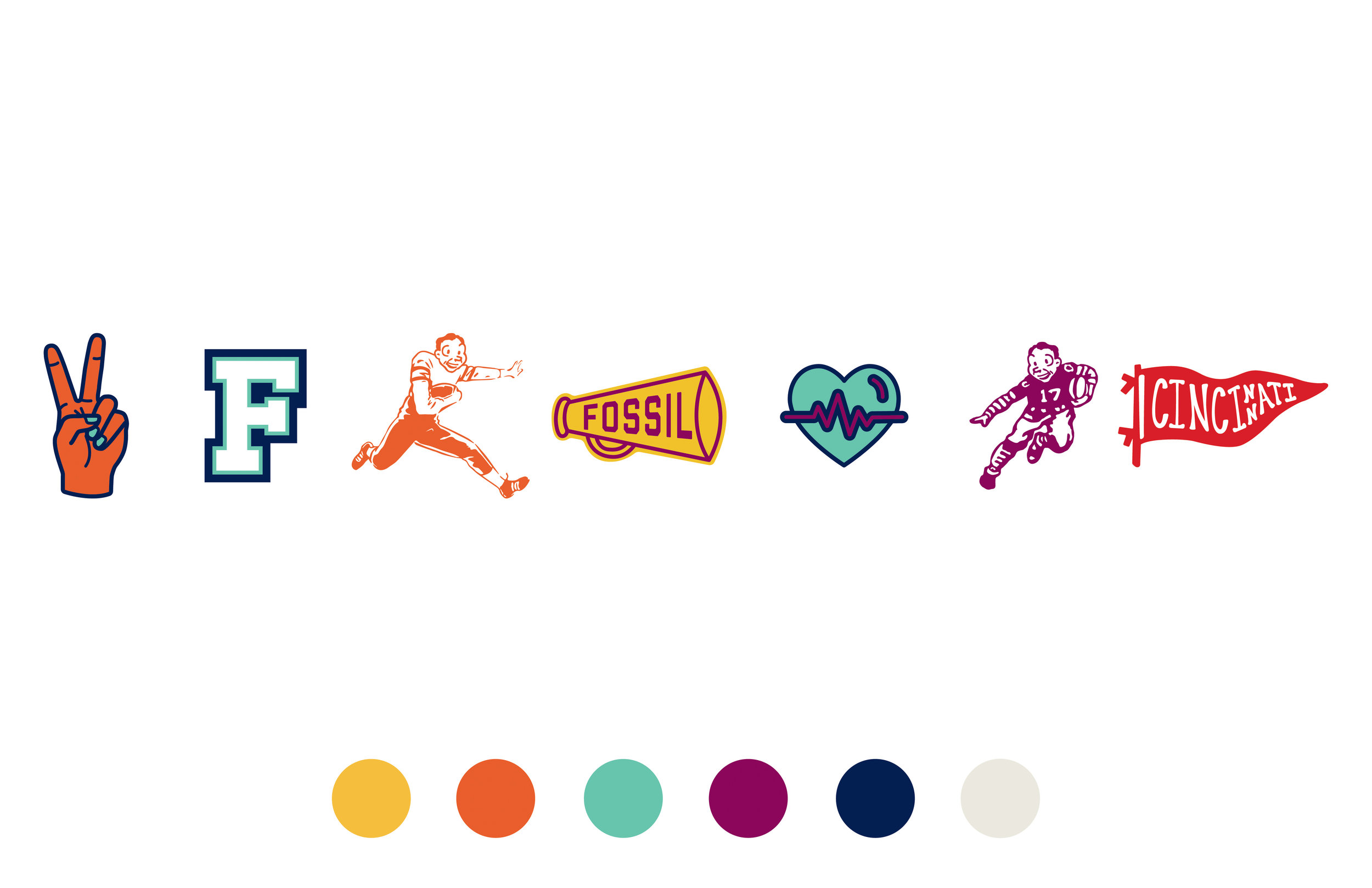 Color Palette and Branded Icons