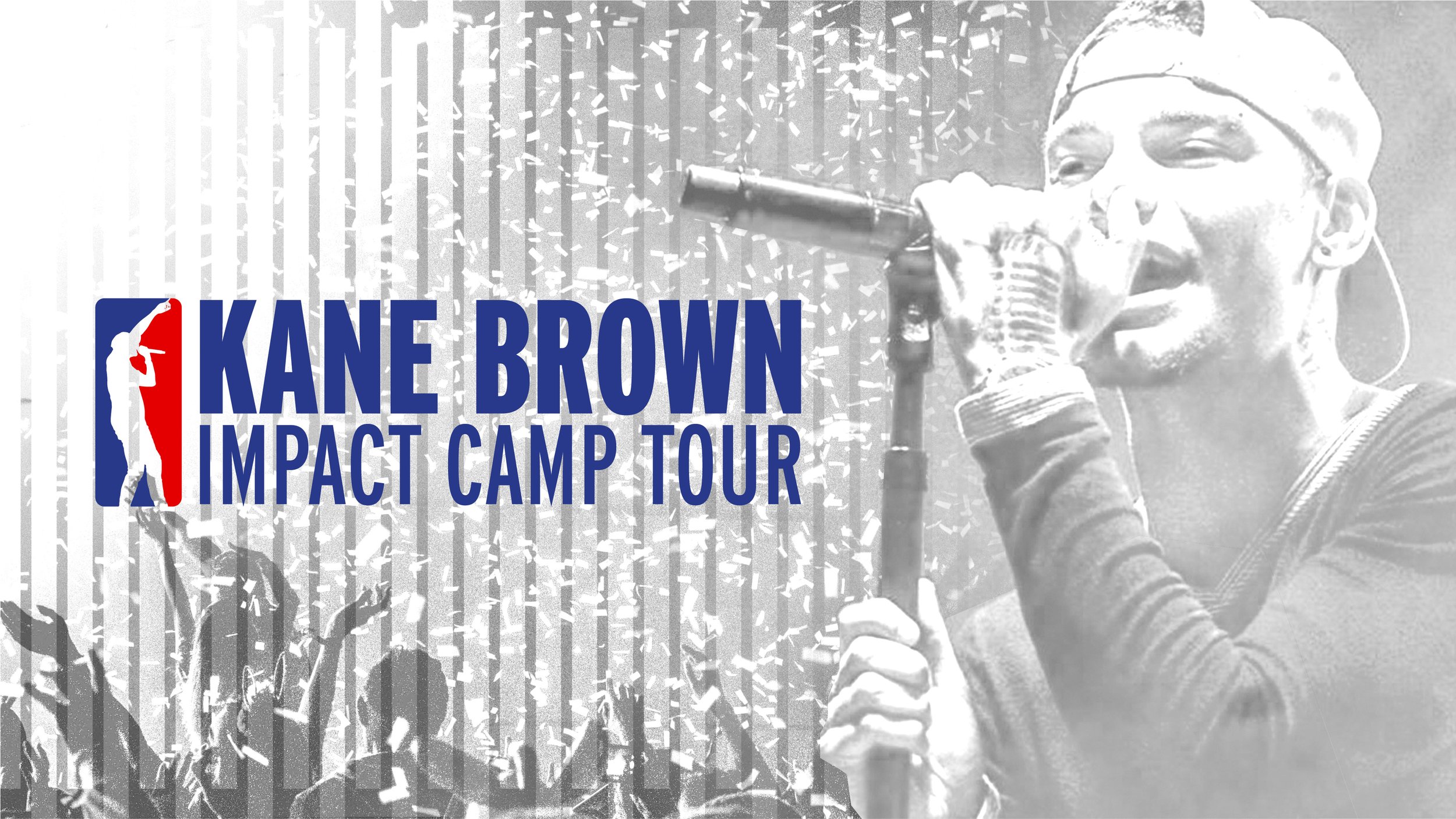 Kane Brown + NBA - Kane Brown Impact Camp Tour Logo