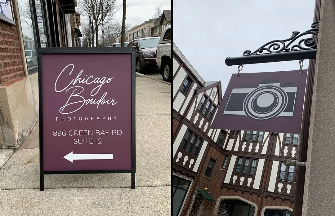 Street view of Chicago Boudoir's luxury studio