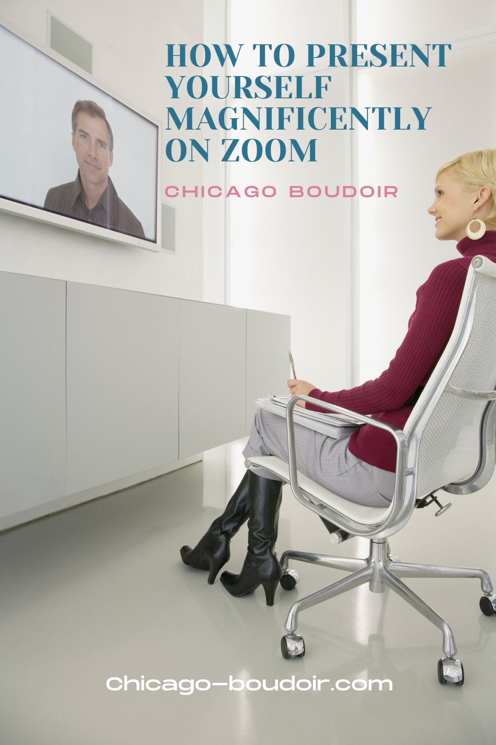 How To Look and Present Yourself Magnificently on Zoom!