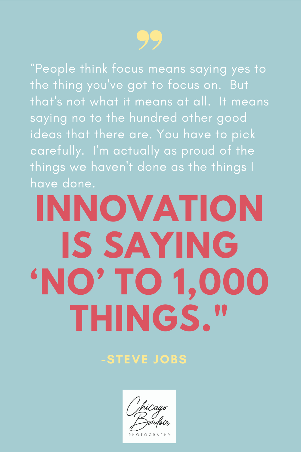 Knowing when to say NO: 5 Rules of Thumb