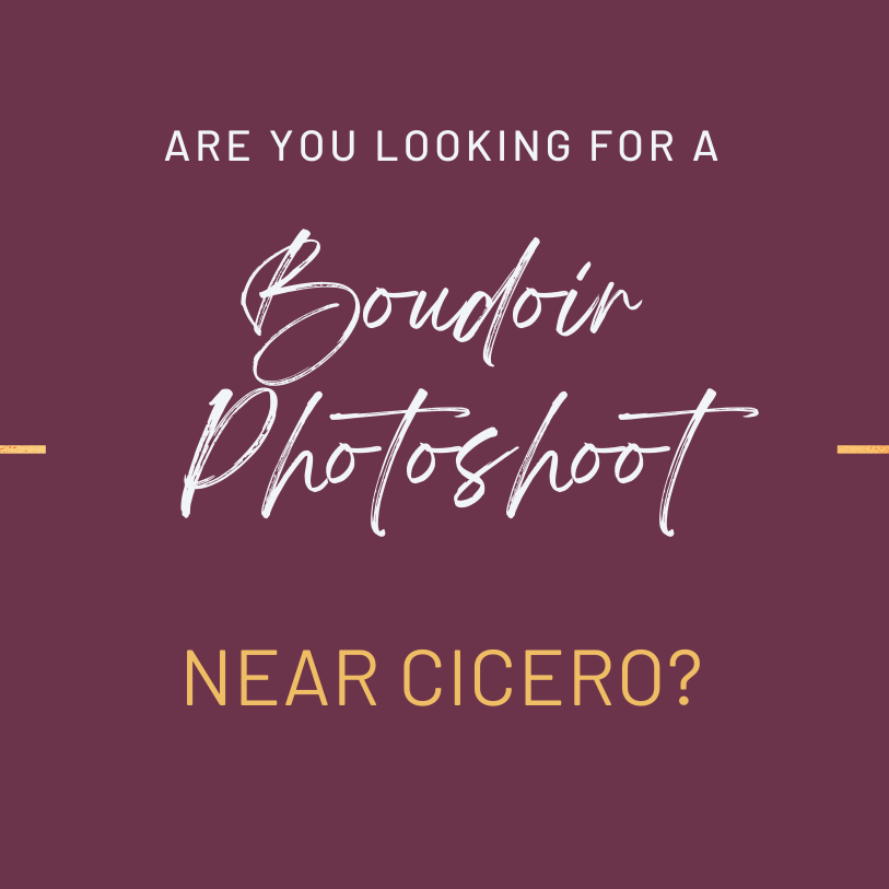 Dare to feel amazing in your own skin—boudoir photography near Cicero, Illinois!