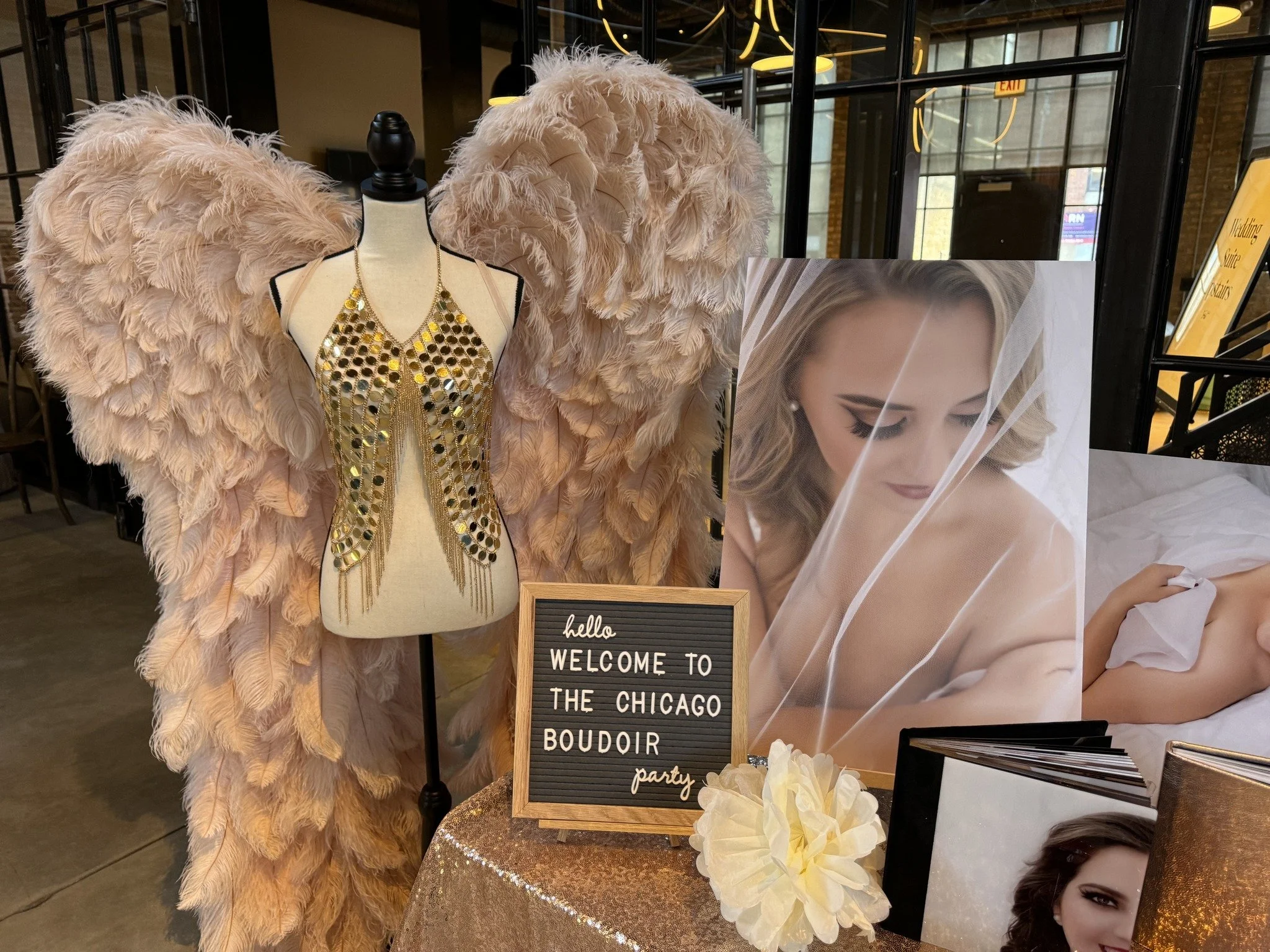 Chicago Boudoir was a featured vendor with the West Loop Wedding Walk 