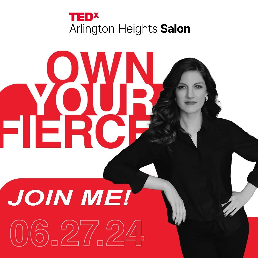 Tickets are now available for the upcoming “Own Your Fierce” TEDx Arlington Heights Salon event!