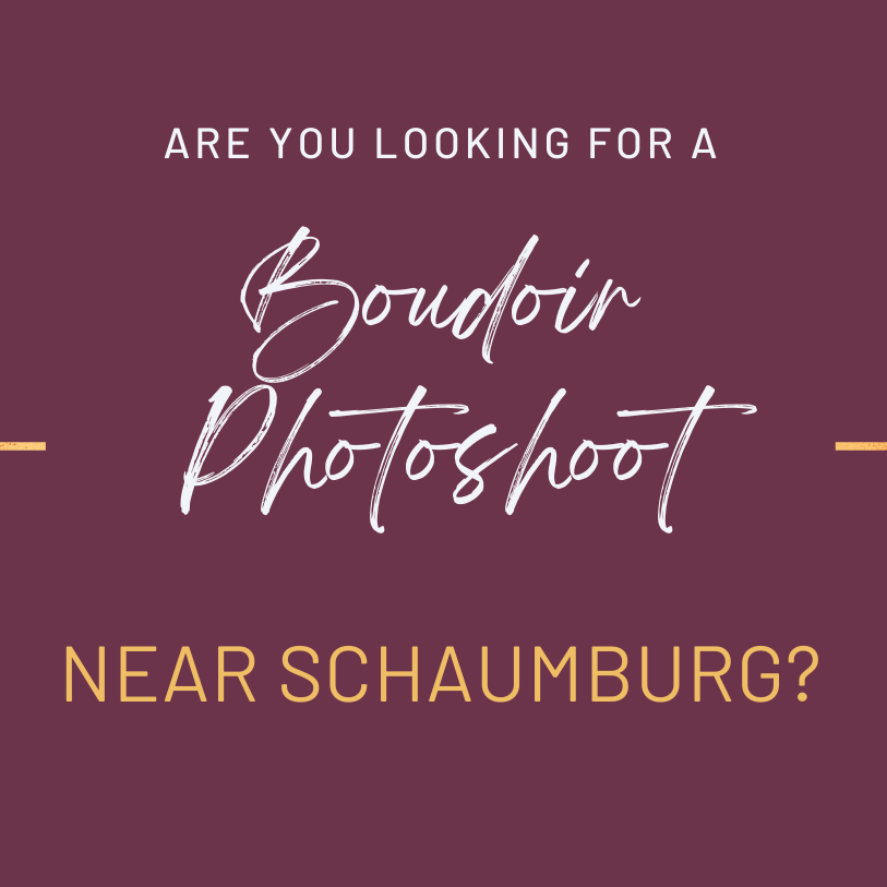 Experience luxury, empowerment, and artistry with boudoir photography near Schaumburg, Illinois!