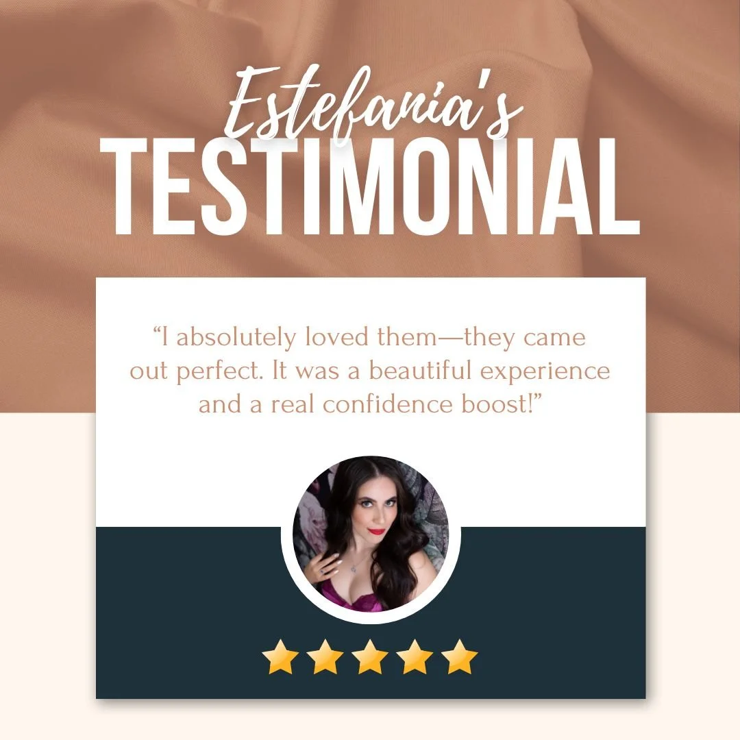 Discovering Confidence: Estefania’s Boudoir Journey [video testimonial]